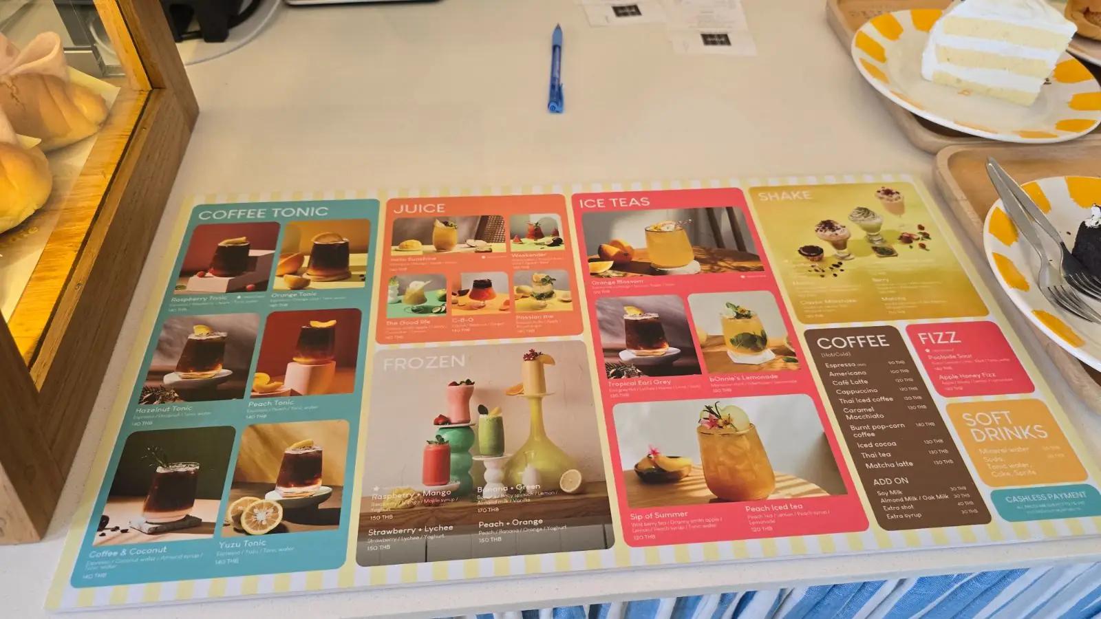 bOnnie on the beach menu image 1