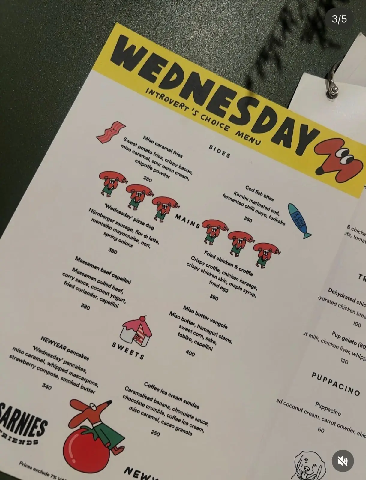 Sarnies & Friends menu image 1