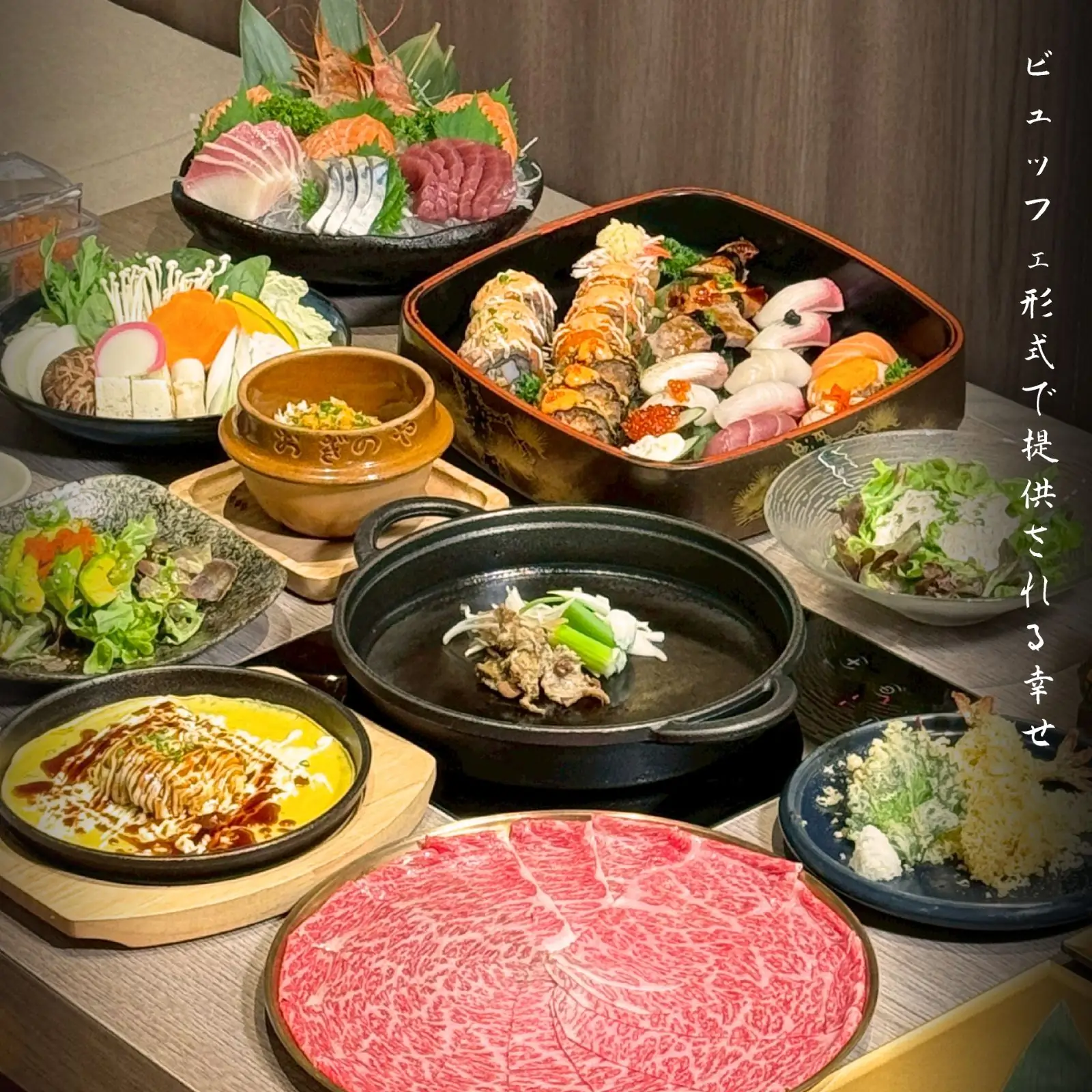 Sousaku Gourmet Shabu Buffet - Krungthep Kreetha food image 2