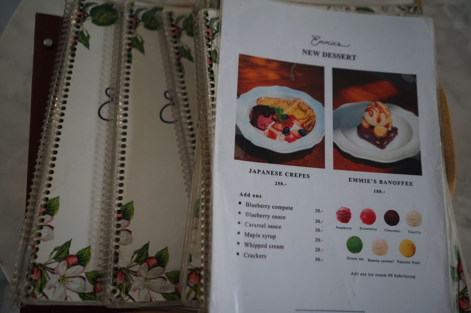Emmie's menu image 1