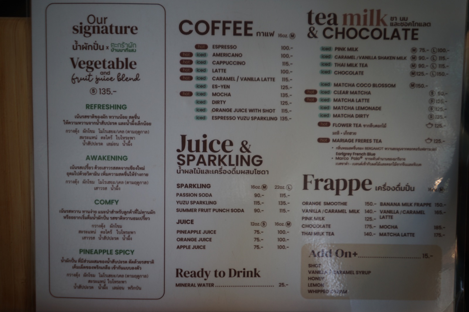 ไลท์ มินิท โฮม คาเฟ่ menu image 4