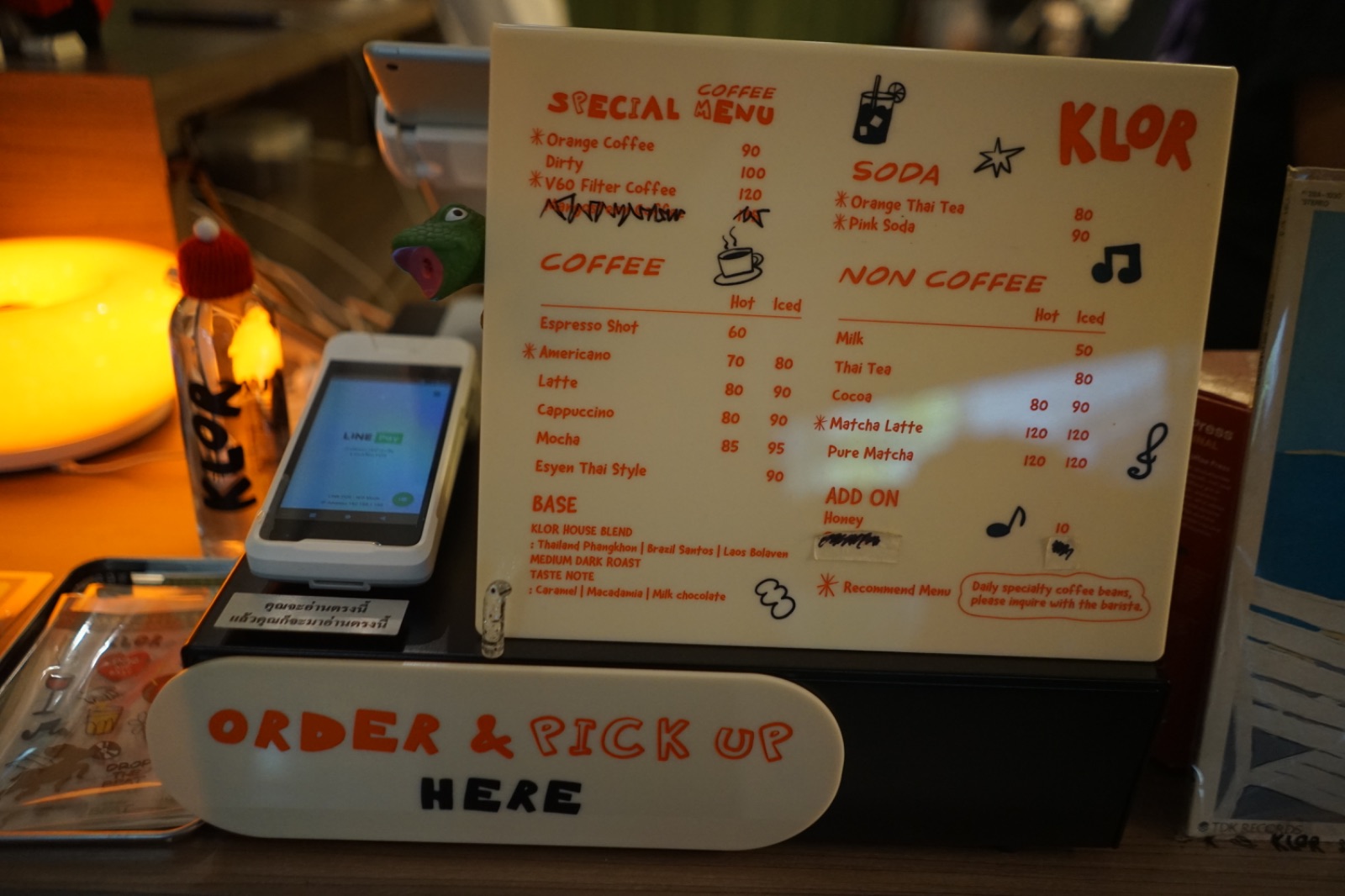 KLOR BKK menu image 1