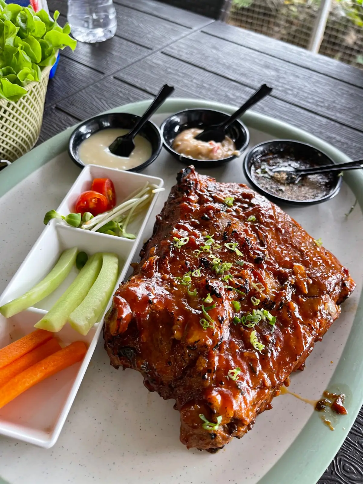 Lungrit Hydroponic Vegetable Salad Garden - สวนผักลุงฤทธิ์ food image 1