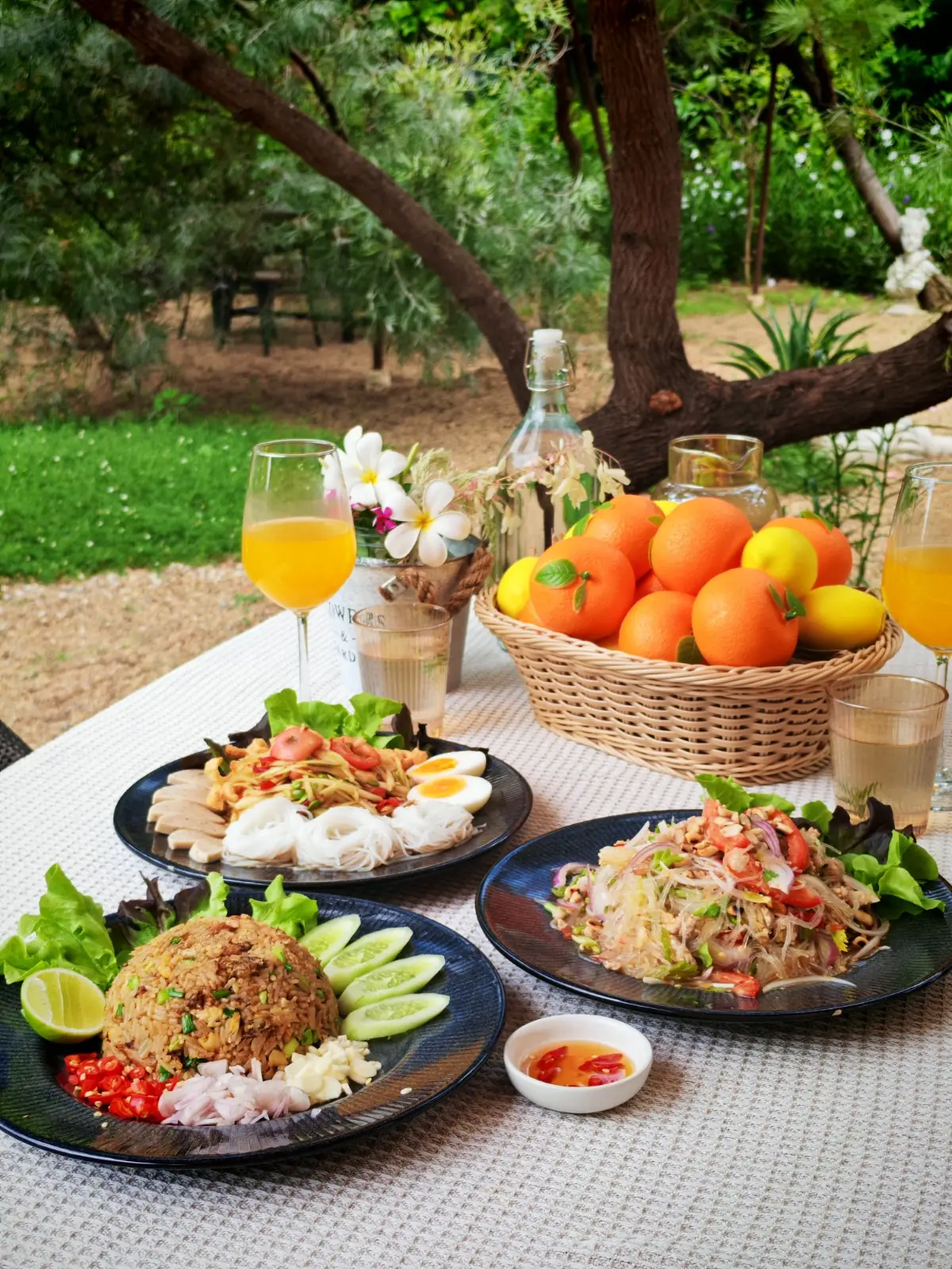 Long time ago out door cafe food image 1